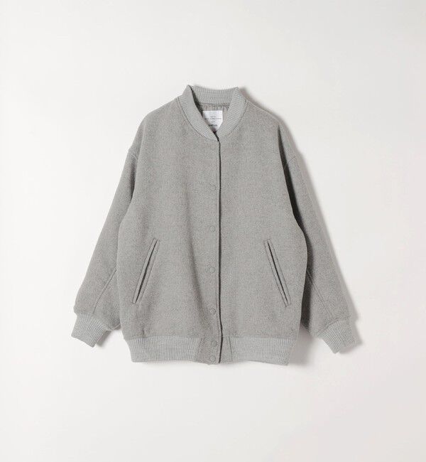 SHIPS any「【WEB限定】SHIPS any: バーシティ ジャケット 25AW」|ブルゾン・スタジャン|