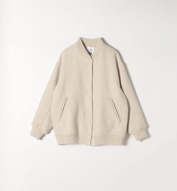 SHIPS any「【WEB限定】SHIPS any: バーシティ ジャケット 25AW」|ブルゾン・スタジャン|