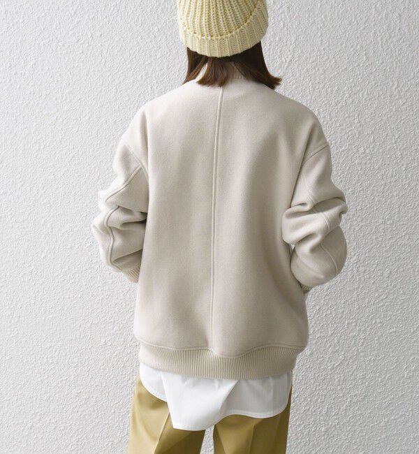 SHIPS any「【WEB限定】SHIPS any: バーシティ ジャケット 25AW」|ブルゾン・スタジャン|