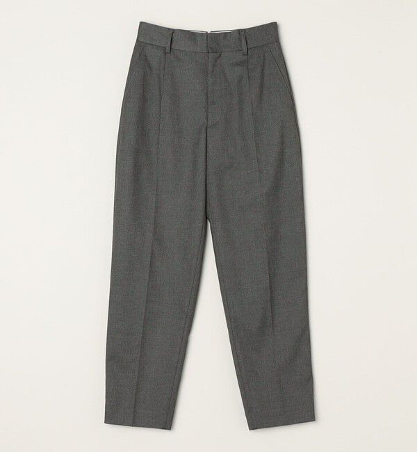 quaranciel「quaranciel:〈洗濯機可能〉ハンサム テーパード センタープレス パンツ（セットアップ対応）」|スラックス|