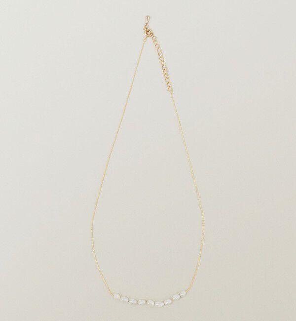 quaranciel「quaranciel: フロント パール ネックレス」|ネックレス|