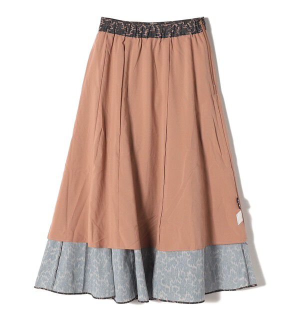 SHIPS Colors 「SHIPS Colors:〈洗濯機可能〉MULHOUSE レオパード フレアスカート」|スカート|