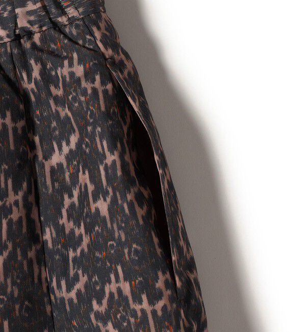 SHIPS Colors 「SHIPS Colors:〈洗濯機可能〉MULHOUSE レオパード フレアスカート」|スカート|