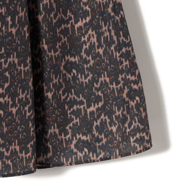 SHIPS Colors 「SHIPS Colors:〈洗濯機可能〉MULHOUSE レオパード フレアスカート」|スカート|