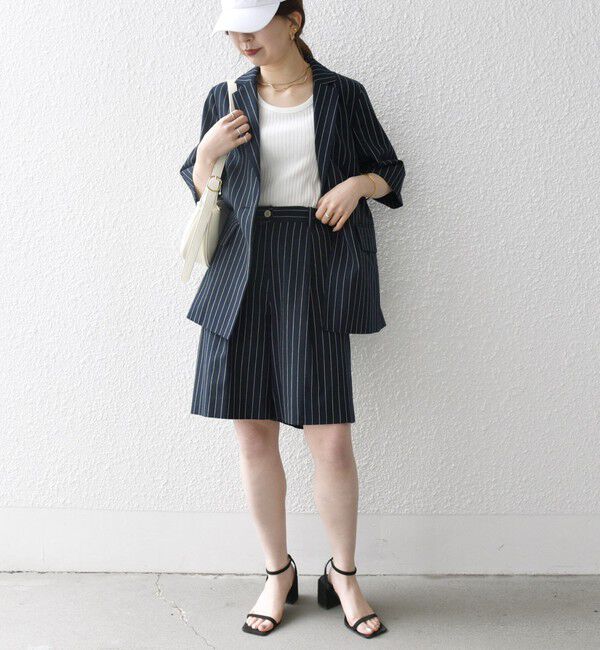 SHIPS any「SHIPS any:〈洗濯機可能〉リネン ミックス ショート パンツ」|その他|