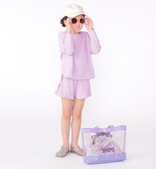 SHIPS KIDS「SHIPS KIDS:90～130cm / オーバーサイズ ラッシュガード」|その他|