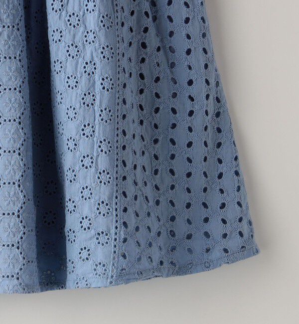 SHIPS KIDS「SHIPS KIDS:100～130cm / レース ギャザー スカート」|スカート|