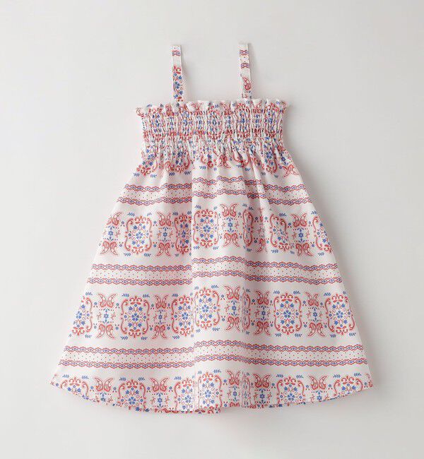 SHIPS Colors 「SHIPS Colors:〈洗濯機可能〉2WAY プリント スカート(100~140cm)」|フレア|