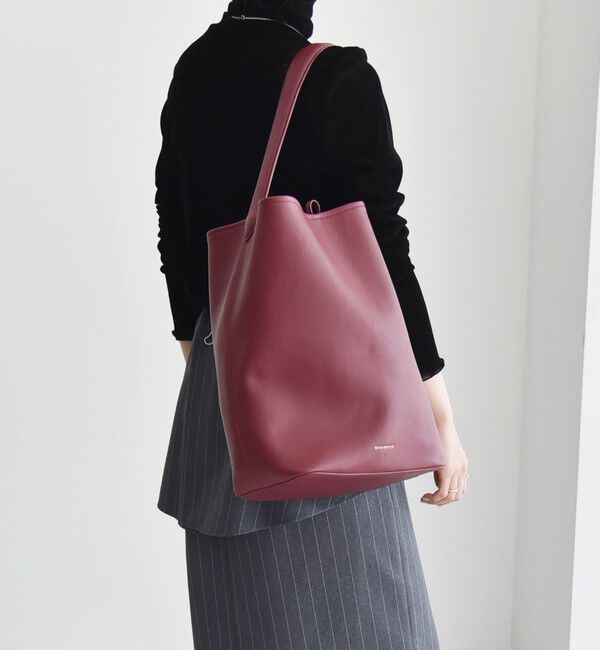 quaranciel「quaranciel: ワンハンドル バケツ トート バッグ（A4対応）」|トートバッグ|