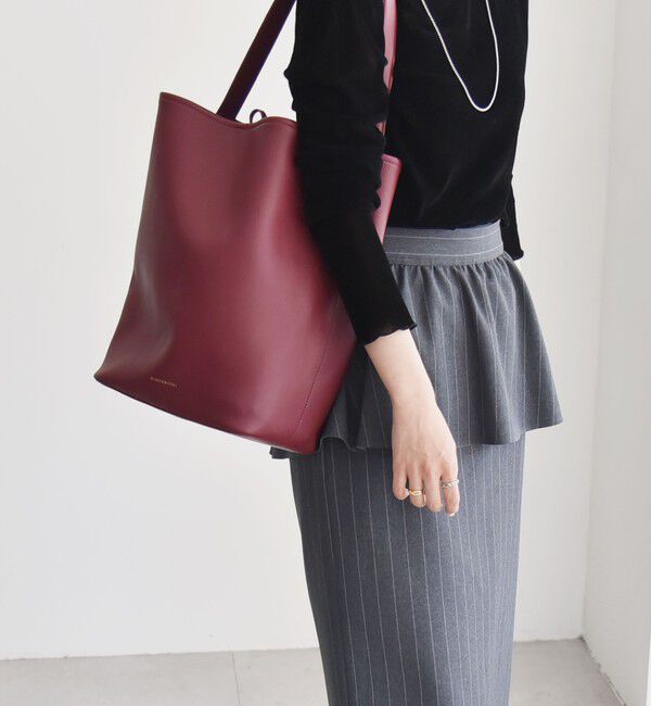 quaranciel「quaranciel: ワンハンドル バケツ トート バッグ（A4対応）」|トートバッグ|