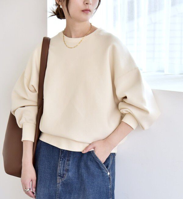 quaranciel「quaranciel:〈洗濯機可能〉ポンチ ベーシック コンパクト スウェット」|スウェット・ジャージ|