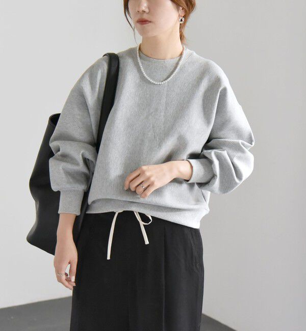 quaranciel「quaranciel:〈洗濯機可能〉ポンチ ベーシック コンパクト スウェット」|スウェット・ジャージ|