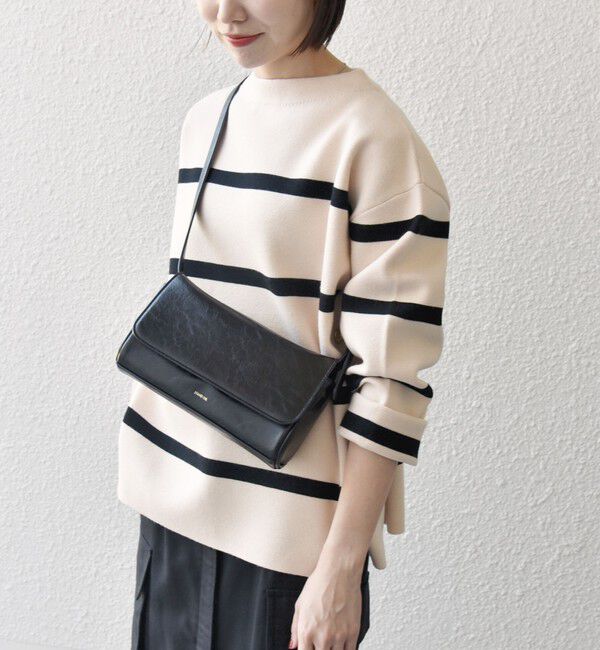 SHIPS any「SHIPS any:〈手洗い可能〉ミラノリブ スタンドカラー ニット プルオーバー」|ニット・セーター|