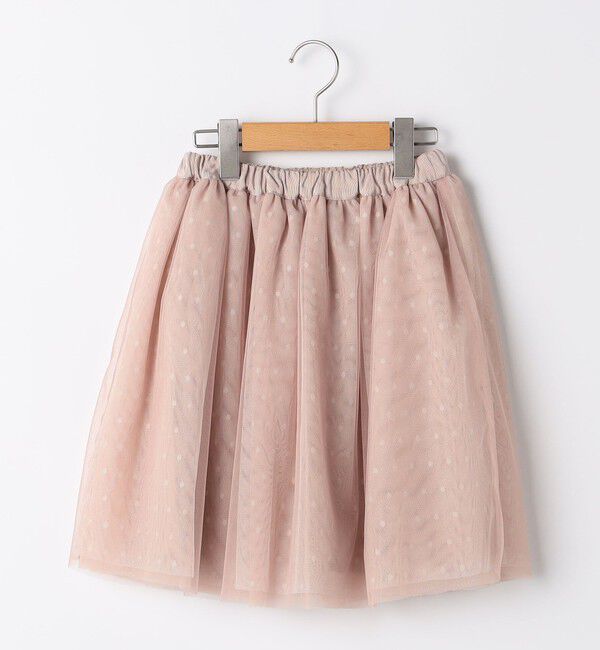 SHIPS KIDS「SHIPS KIDS:140～150cm / チュール スカート」|フレア|