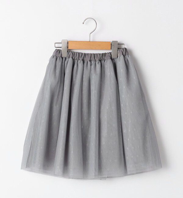SHIPS KIDS「SHIPS KIDS:140～150cm / チュール スカート」|フレア|