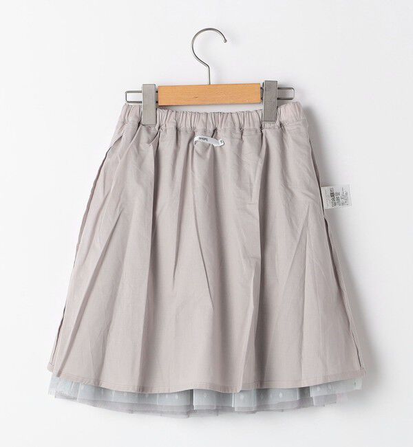 SHIPS KIDS「SHIPS KIDS:140～150cm / チュール スカート」|フレア|