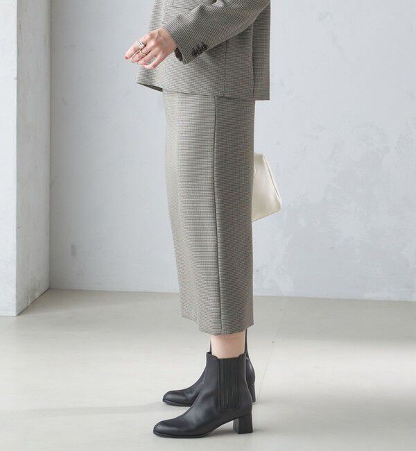 SHIPS for women「ウール混 チェック タイト スカート（セットアップ対応）」|タイト|