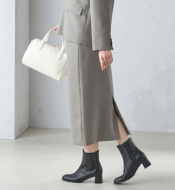SHIPS for women「ウール混 チェック タイト スカート（セットアップ対応）」|タイト|