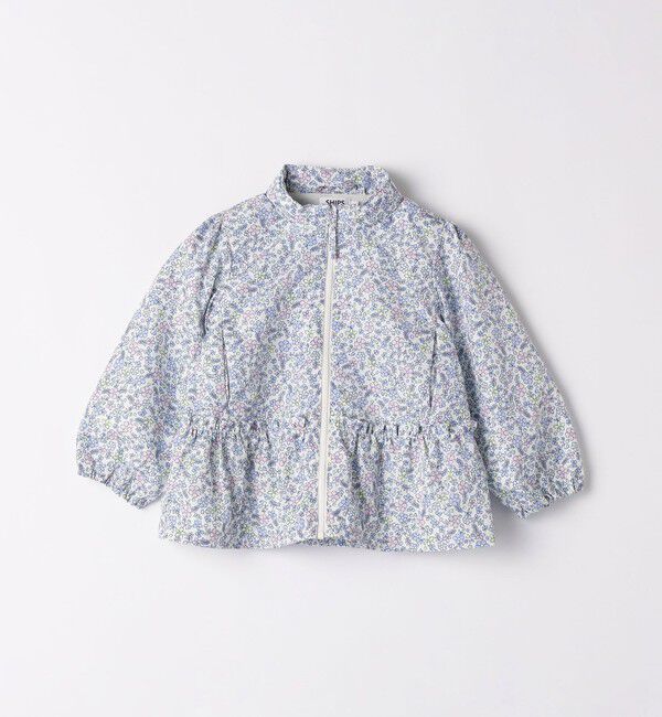 SHIPS Colors 「SHIPS Colors:80～130cm /フラワープリント ジップフード ブルゾン◇」|ブルゾン・スタジャン|