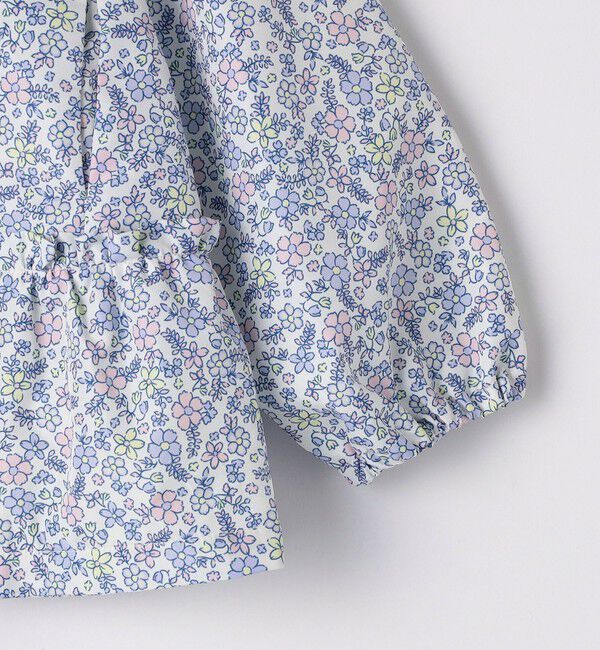 SHIPS Colors 「SHIPS Colors:80～130cm /フラワープリント ジップフード ブルゾン◇」|ブルゾン・スタジャン|