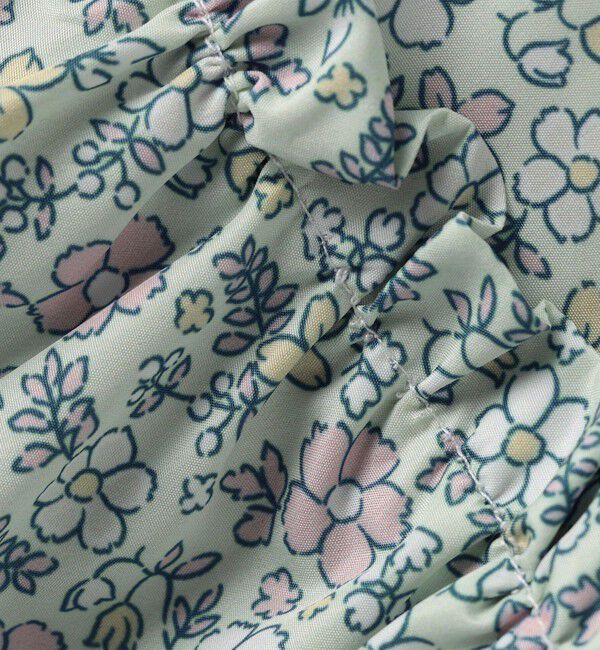 SHIPS Colors 「SHIPS Colors:80～130cm /フラワープリント ジップフード ブルゾン◇」|ブルゾン・スタジャン|