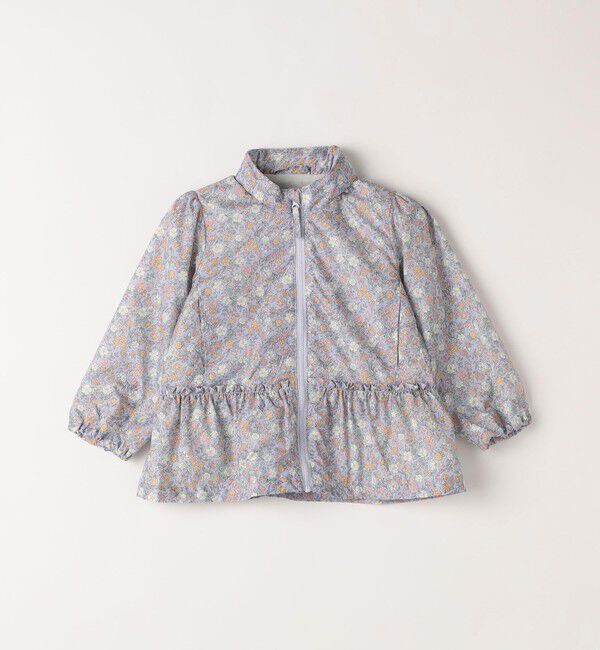 SHIPS Colors 「SHIPS Colors:80～130cm /フラワープリント ジップフード ブルゾン◇」|ブルゾン・スタジャン|