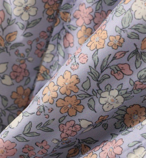 SHIPS Colors 「SHIPS Colors:80～130cm /フラワープリント ジップフード ブルゾン◇」|ブルゾン・スタジャン|