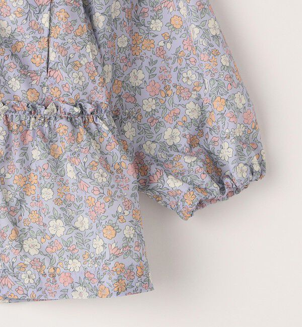 SHIPS Colors 「SHIPS Colors:80～130cm /フラワープリント ジップフード ブルゾン◇」|ブルゾン・スタジャン|