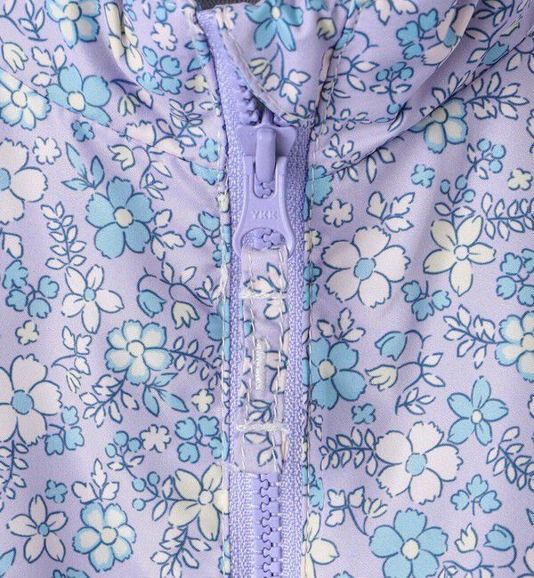 SHIPS Colors 「SHIPS Colors:80～130cm /フラワープリント ジップフード ブルゾン◇」|ブルゾン・スタジャン|