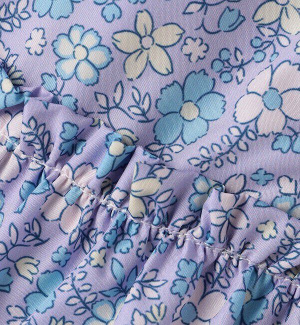 SHIPS Colors 「SHIPS Colors:80～130cm /フラワープリント ジップフード ブルゾン◇」|ブルゾン・スタジャン|