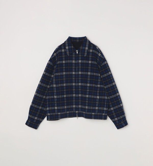 SHIPS any「SHIPS any: リバー メルトン オーバーサイズ ジップ ブルゾン◇」|ブルゾン・スタジャン|