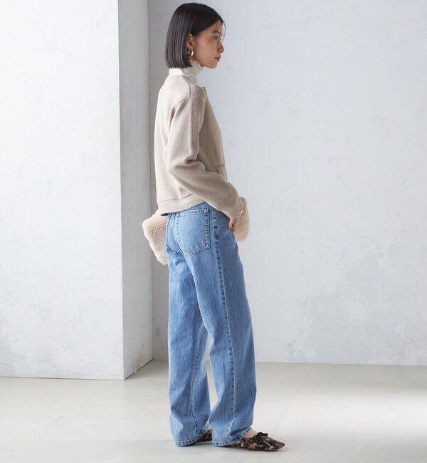 SHIPS for women「〈手洗い可能〉パール モチーフ ボタン ジャッカル カーディガン」|カーディガン|