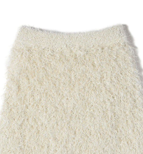 SHIPS for women「〈手洗い可能〉ラメ フリンジ ミニ スカート」|スカート|