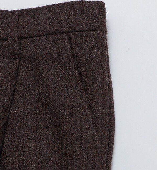 SHIPS Colors 「SHIPS Colors:ヘリンボーン イージー スラックス(セットアップ対応可能)」|スラックス|