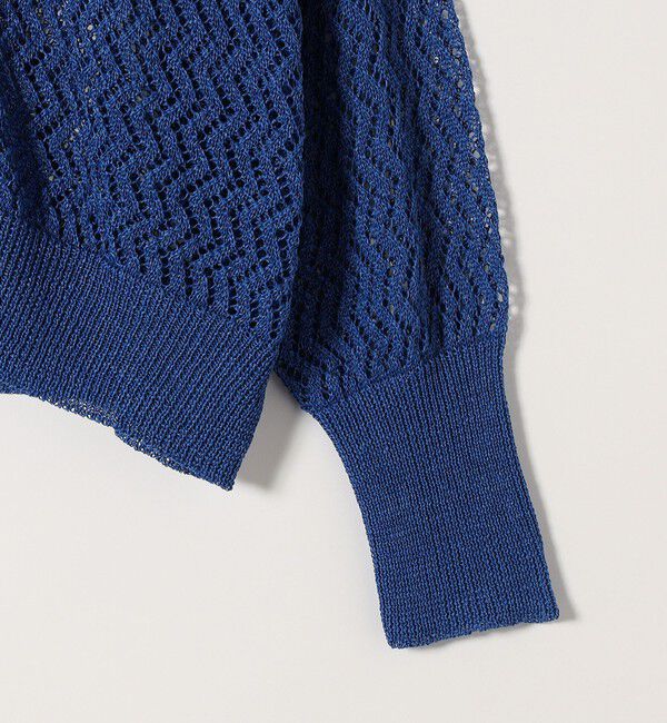 quaranciel「quaranciel:〈手洗い可能〉バルキーレース ドルマン スリーブ カーディガン」|カーディガン|