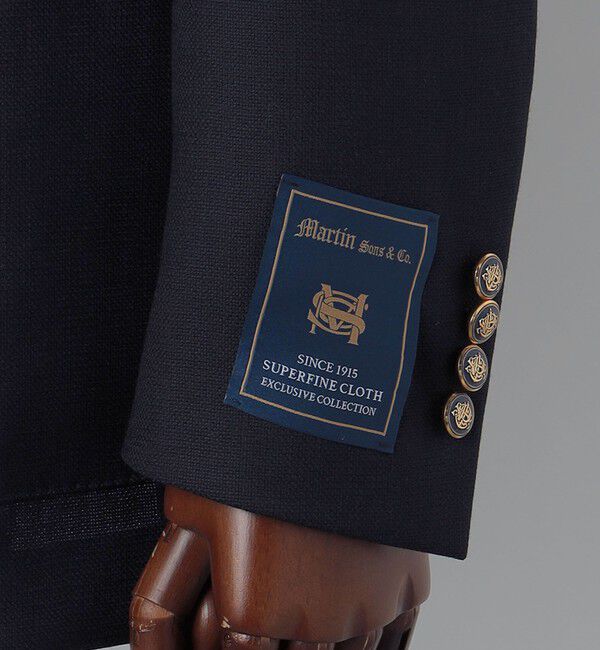 SHIPS「SHIPS: MARTIN SONS ホップサック ライトウェイト ブレザー」|テーラードジャケット|