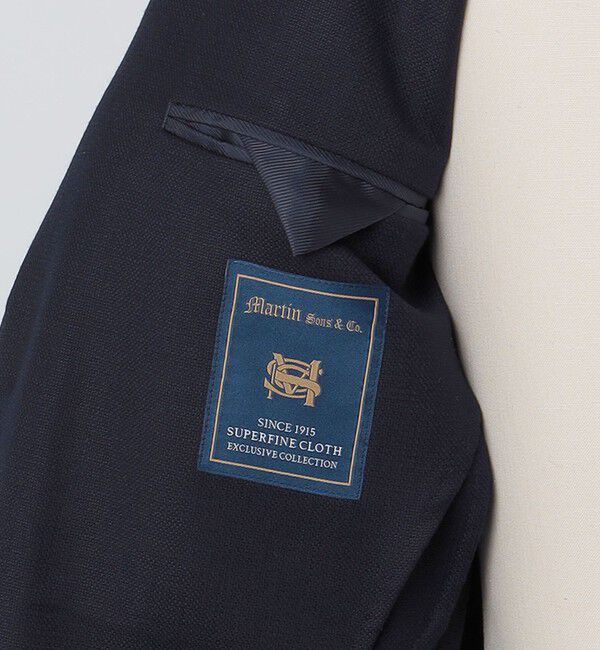 SHIPS「SHIPS: MARTIN SONS ホップサック ライトウェイト ブレザー」|テーラードジャケット|