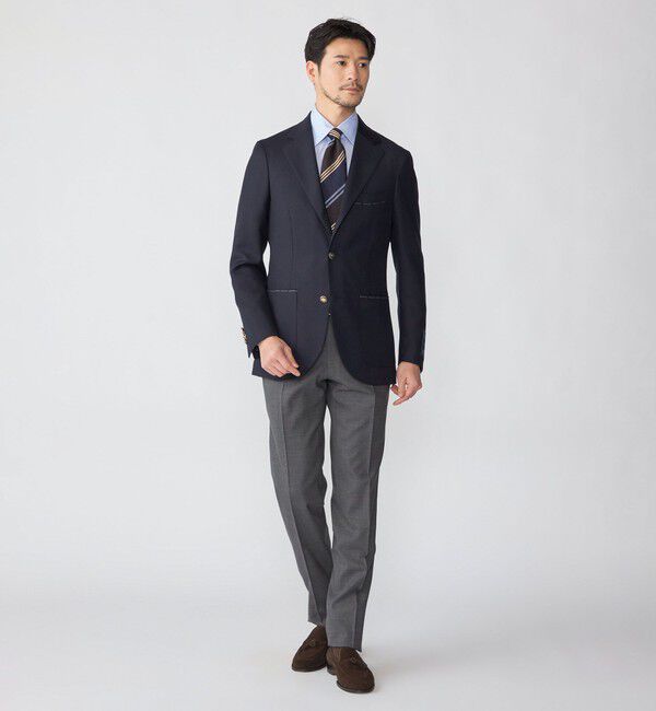 SHIPS「SHIPS: MARTIN SONS ホップサック ライトウェイト ブレザー」|テーラードジャケット|