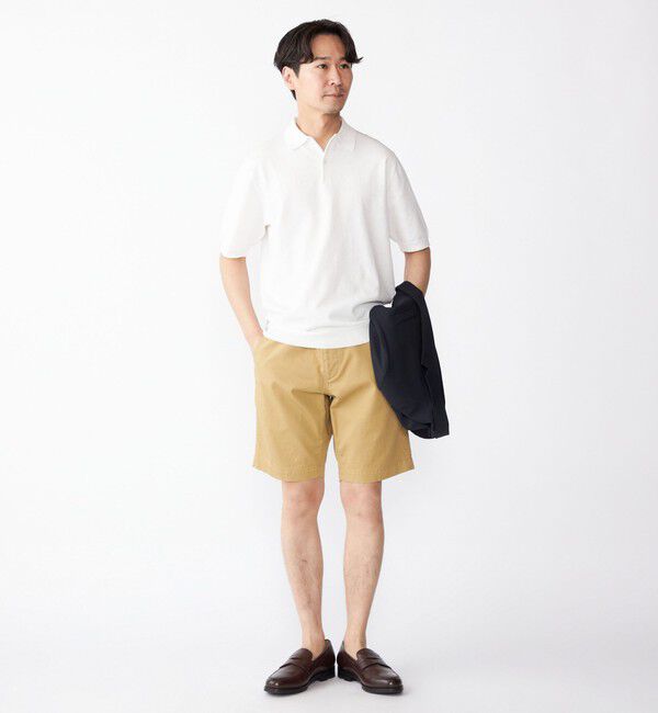 SHIPS「SHIPS: コンパクト チノ ショーツ」|チノ|