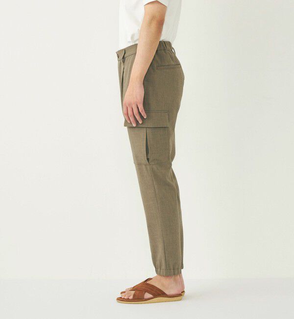 SHIPS Colors 「SHIPS Colors:〈洗濯機可能〉ストレッチ イージー カーゴ パンツ」|カーゴ|