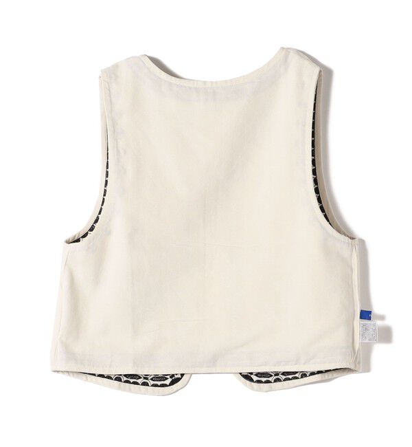 SHIPS for women「Fanaka:〈手洗い可能〉刺繍 ベスト」|ベスト・ジレ|