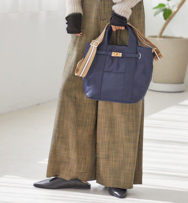 SHIPS for women「【WEB限定】パーテーション ライン テープ バッグ」|ショルダー・メッセンジャー|