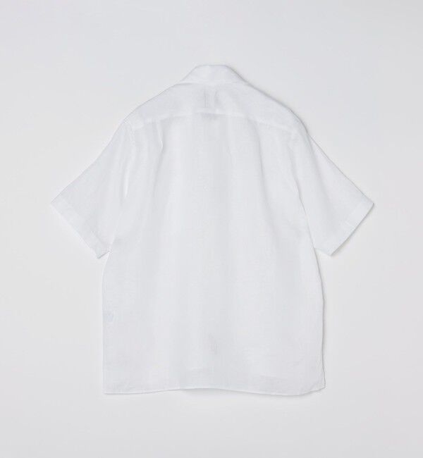 SHIPS「CORDINGS: リネン ショートスリーブ シャツ」|シャツ・ブラウス|