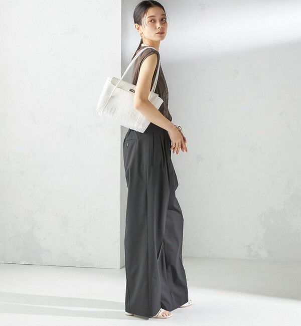 SHIPS for women「プラチナ ヴェール フレンチ スリーブ TEE」|Tシャツ・カットソー|