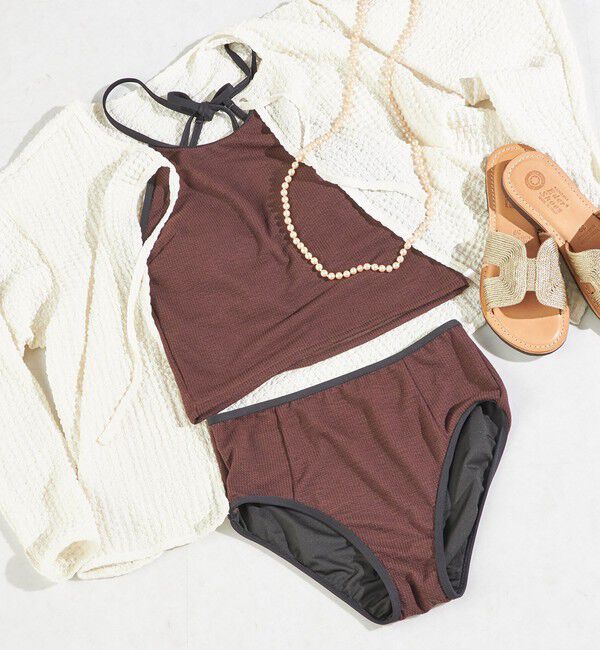 SHIPS for women「maroba:〈手洗い可能〉ホルター ネック セパレート スイム ウェア」|その他|