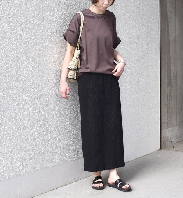 SHIPS Colors 「SHIPS Colors:〈手洗い可能・UVケア〉テレコ タイトスカート」|タイト|