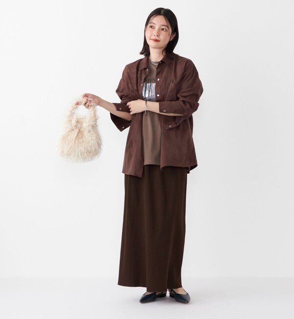 SHIPS Colors 「SHIPS Colors:〈手洗い可能・UVケア〉テレコ タイトスカート」|タイト|