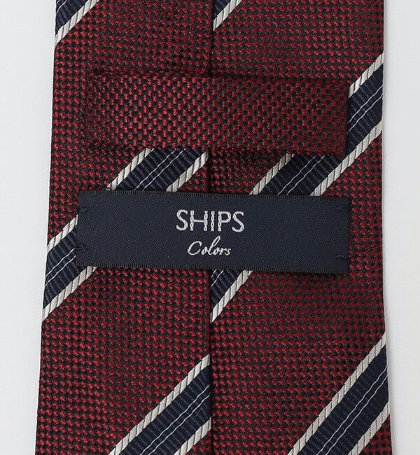 SHIPS Colors 「SHIPS Colors:シルク ストライプ ネクタイ」|ネクタイ・蝶ネクタイ|
