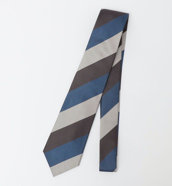 SHIPS Colors 「SHIPS Colors:シルク ストライプ ネクタイ」|ネクタイ・蝶ネクタイ|ブルー