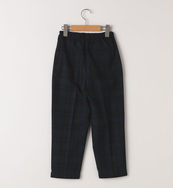 SHIPS KIDS「SHIPS KIDS:100～130cm /セレモニー チェック タック パンツ」|スラックス|